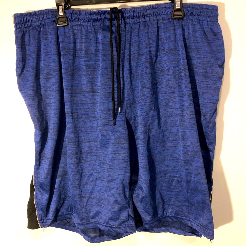 Blue and airy basketball shorts